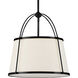 Clarke 1 Light 16.25 inch Black Pendant Ceiling Light