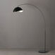 Luna Bella 92 inch 14 watt Black Nickel and Black Arc Floor Lamp Portable Light