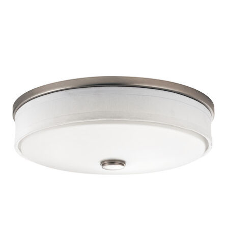 Ceiling Space LED 13 inch Brushed Nickel Flush Mount Light Ceiling Light