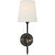 Thomas O'Brien Bryant 1 Light 6 inch Bronze and Hand-Rubbed Antique Brass Sconce Wall Light