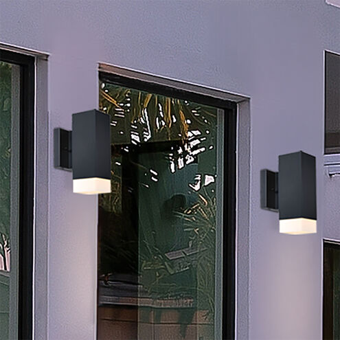 Willowsong 1 Light 14 inch Black Outdoor Wall Sconce