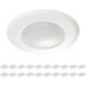 Slim LED 6.37 inch White Flush Mount Ceiling Light