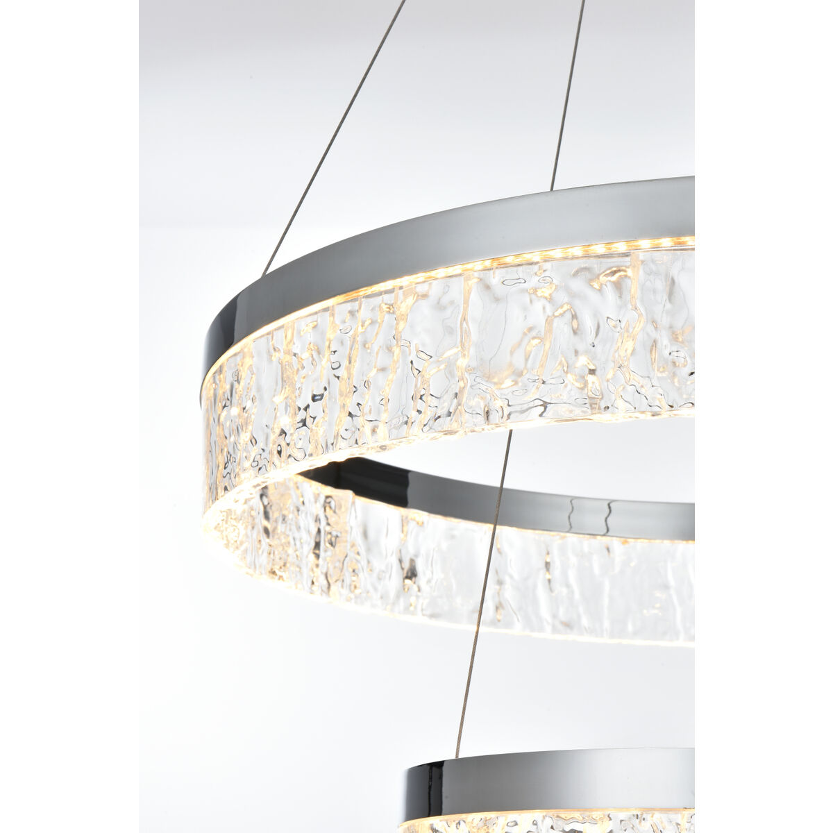 Linden 2 Light 22 inch Chrome Chandelier Ceiling Light