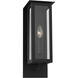 Thom Filicia Dresden 1 Light 15.13 inch Textured Black Outdoor Wall Lantern