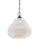 Wintershall 1 Light 14.25 inch Antique Brushed Nickel Pendant Ceiling Light