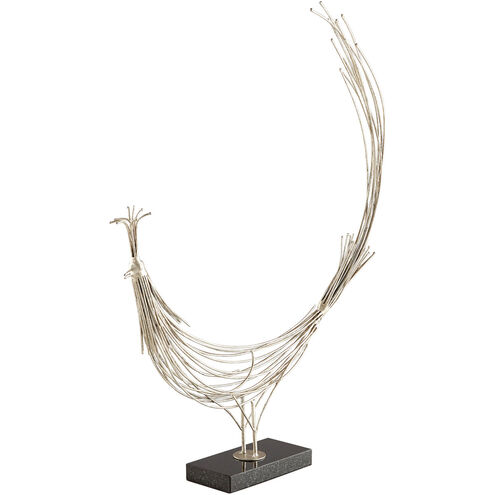 Racket Tailed 25.25 X 19 inch Sculpture