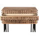 Wolfgang 45 X 20 inch Dark Walnut with Matte Black Sideboard