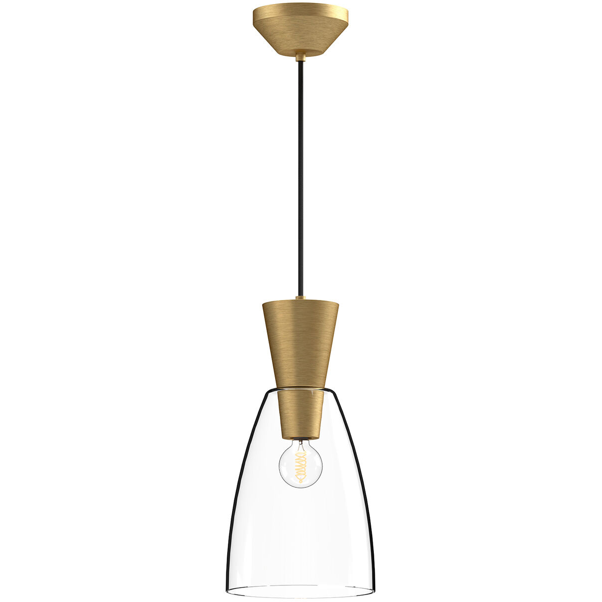 Alora Mood Arlo 1 Light 7.00 inch Pendant