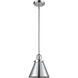 Franklin Restoration Appalachian LED 8 inch Polished Chrome Mini Pendant Ceiling Light, Franklin Restoration
