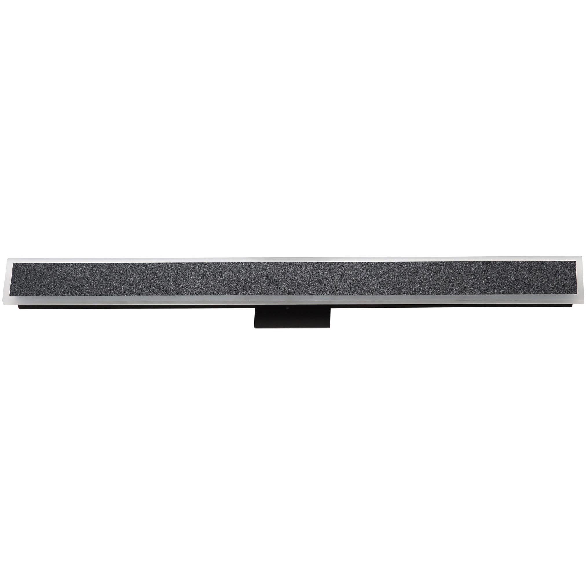 Obsidian LED 35.38 inch Sand Black Outdoor Wall