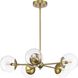 Atwell 5 Light 28 inch Brushed Bronze Chandelier Ceiling Light