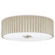 Caravel LED 14 inch Silver Leaf Flush Mount Ceiling Light