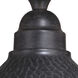 Outland 1 Light 12 inch Aged Iron and Light Gold Outdoor Ceiling