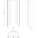 Martine 2 Light 6 inch Antique White Bath Vanity Light Wall Light