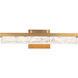 Minx LED 20.5 inch Aged Brass Bath Vanity & Wall Light in 21in.