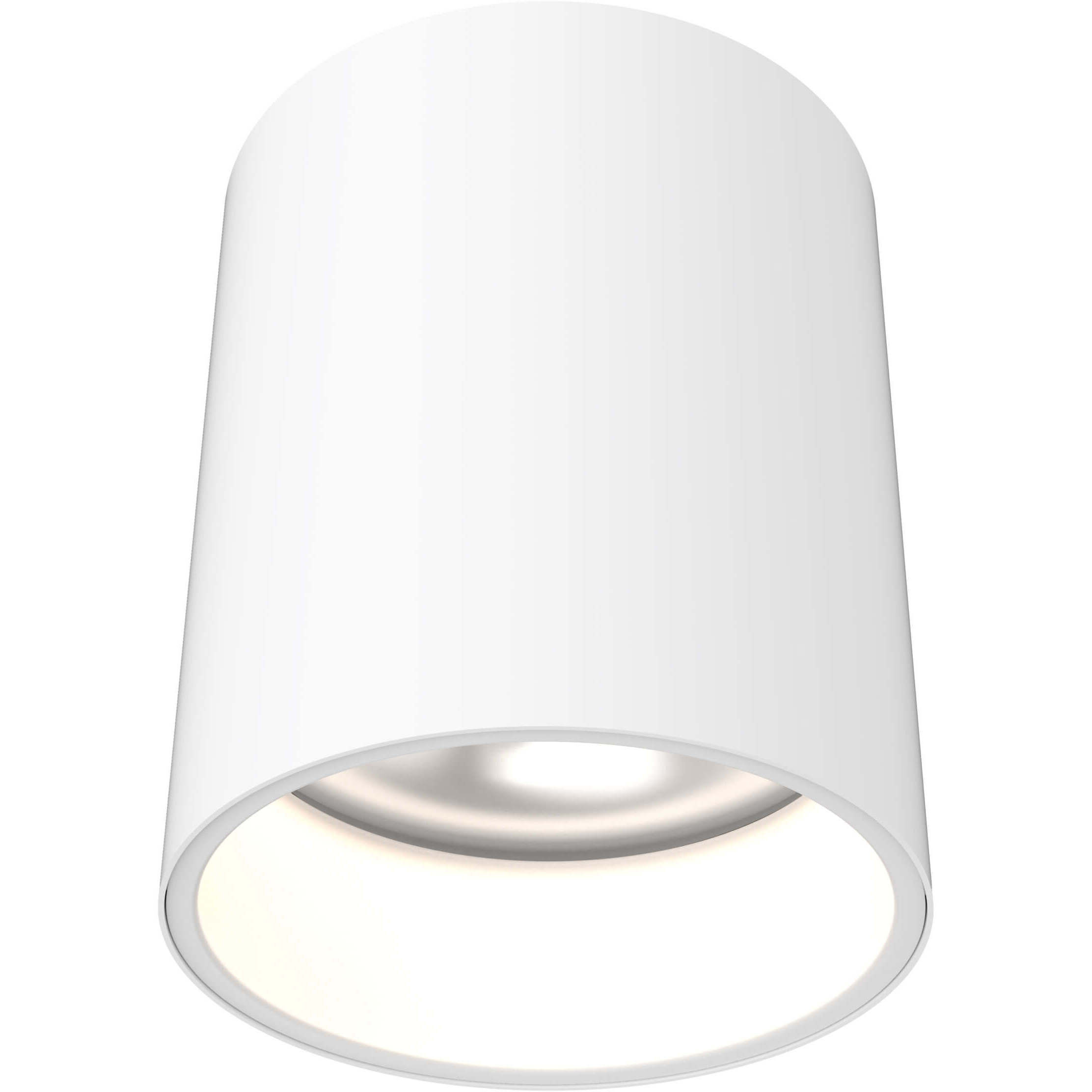 Focus 1 Light 6 inch Black Flushmount Ceiling Light