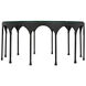 Achille 37 X 37 inch Matte Black Coffee Table