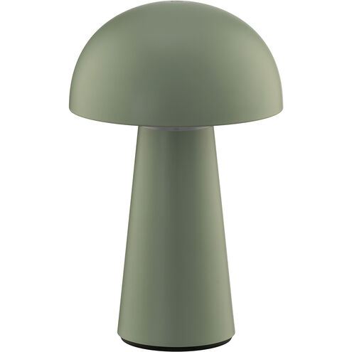 Darla 8.63 inch 2 watt Green Rechargeable Table Lamp Portable Light