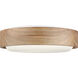 Richard June Aurelle 2 Light 13 inch Natural Honey Flush Mount Ceiling Light in LED
