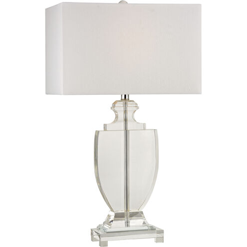 Avonmead 26 inch 100.00 watt Clear Table Lamp Portable Light in Incandescent, 3-Way