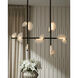 Nova 14 Light 39.5 inch English Bronze Linear Chandelier Ceiling Light