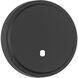 Vessair 1 Light 5 inch Matte Black Wall Sconce Wall Light