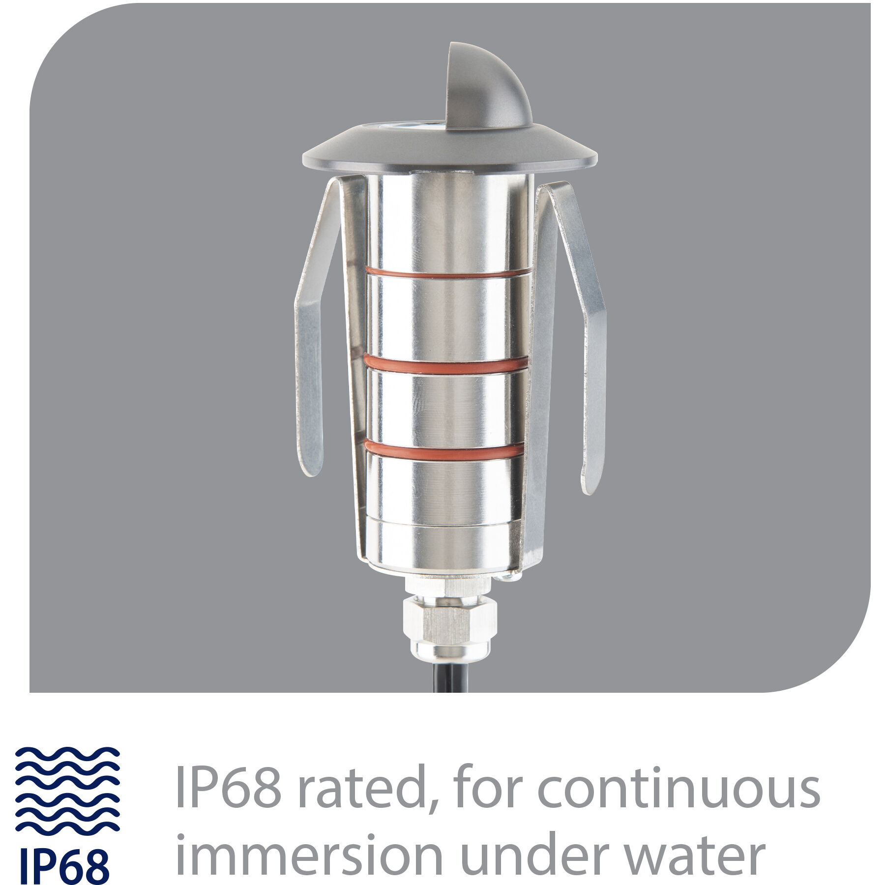 Tyler 12 2 watt Stainless Steel Coated in Bronze Path Lighting in 2700K, Bronzed Stainless Steel, WAC Landscape