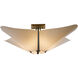 Kirigami 4 Light 22.5 inch Dark Smoke Semi-Flush Ceiling Light