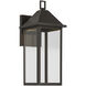Prin 1 Light 16.75 inch Olde Bronze Outdoor Wall Light, Medium