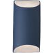 Ambiance LED 5.5 inch Midnight Sky and Matte White ADA Wall Sconce Wall Light