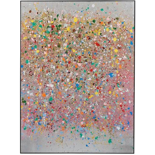 Teng Fei's Dancing Pigments 68 X 51 inch Painting, I