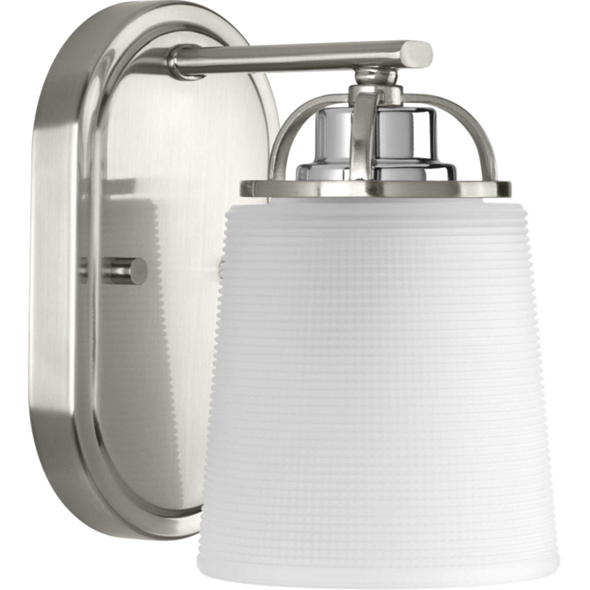West Village 1 Light 5.13 inch Brushed Nickel Bath Vanity Wall Light, Design Series