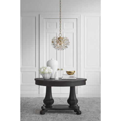 AERIN Bellvale 6 Light 15.25 inch Hand-Rubbed Antique Brass Chandelier Ceiling Light, Small