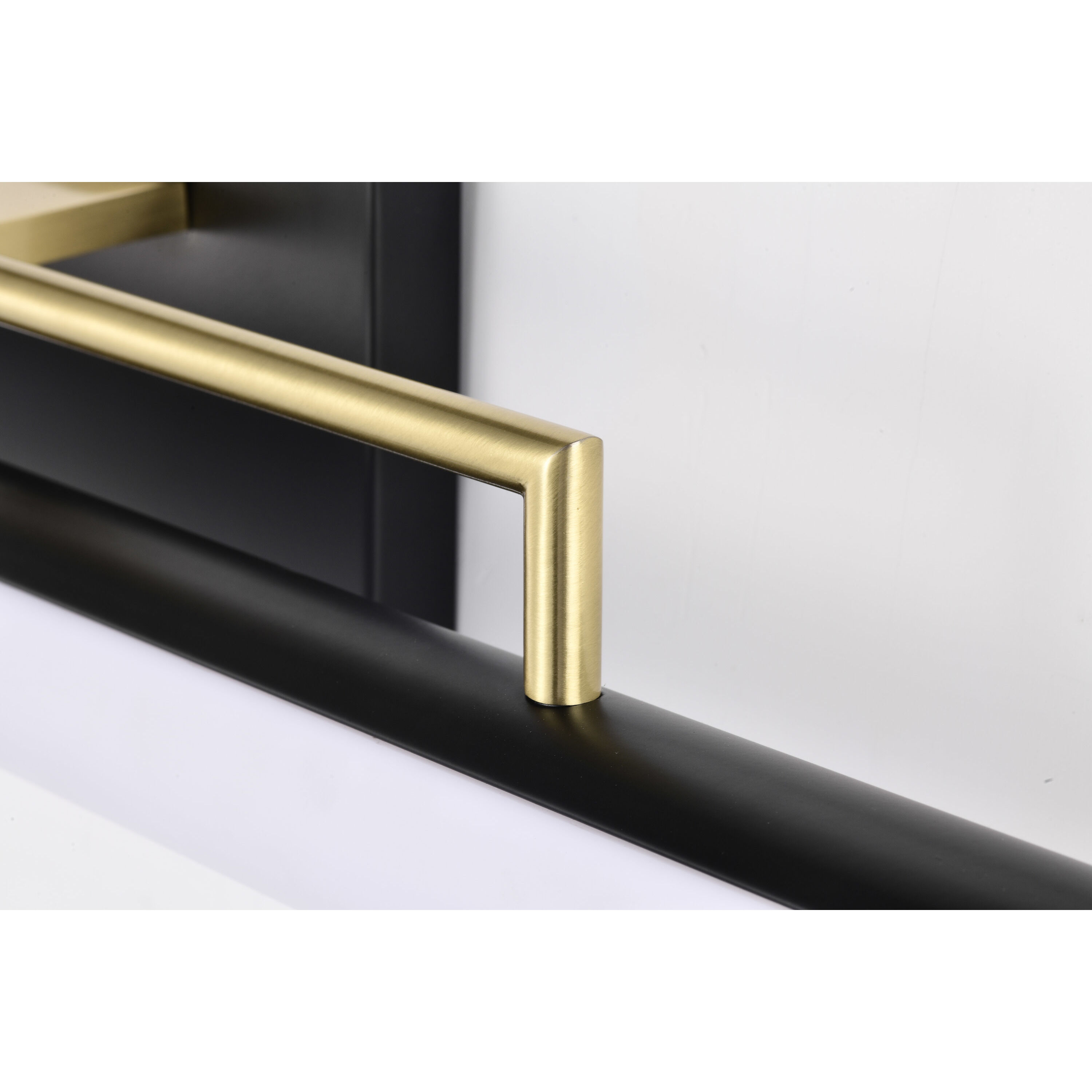 Solano LED 36 inch Matte Black Bath Vanity Light Wall Light