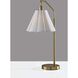 Lyra 26 inch 60.00 watt Antique Brass Table Lamp Portable Light
