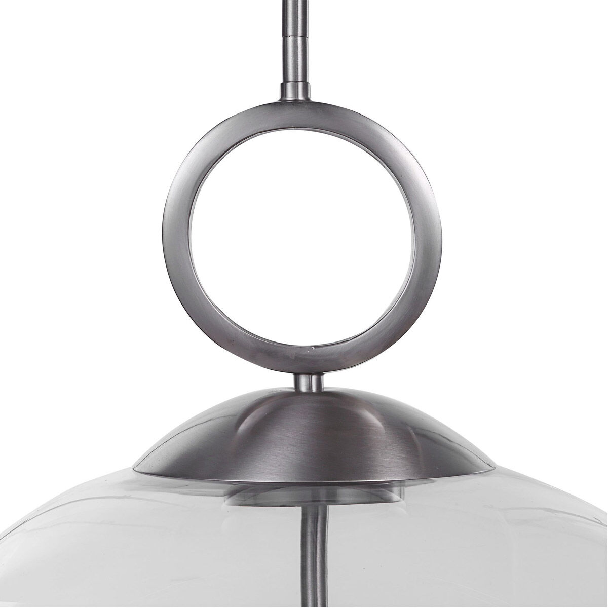 Calix 1 Light 16 inch Brushed Nickel Pendant Ceiling Light