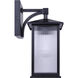 Fernie 1 Light 12.5 inch Matte Black Outdoor Down Light