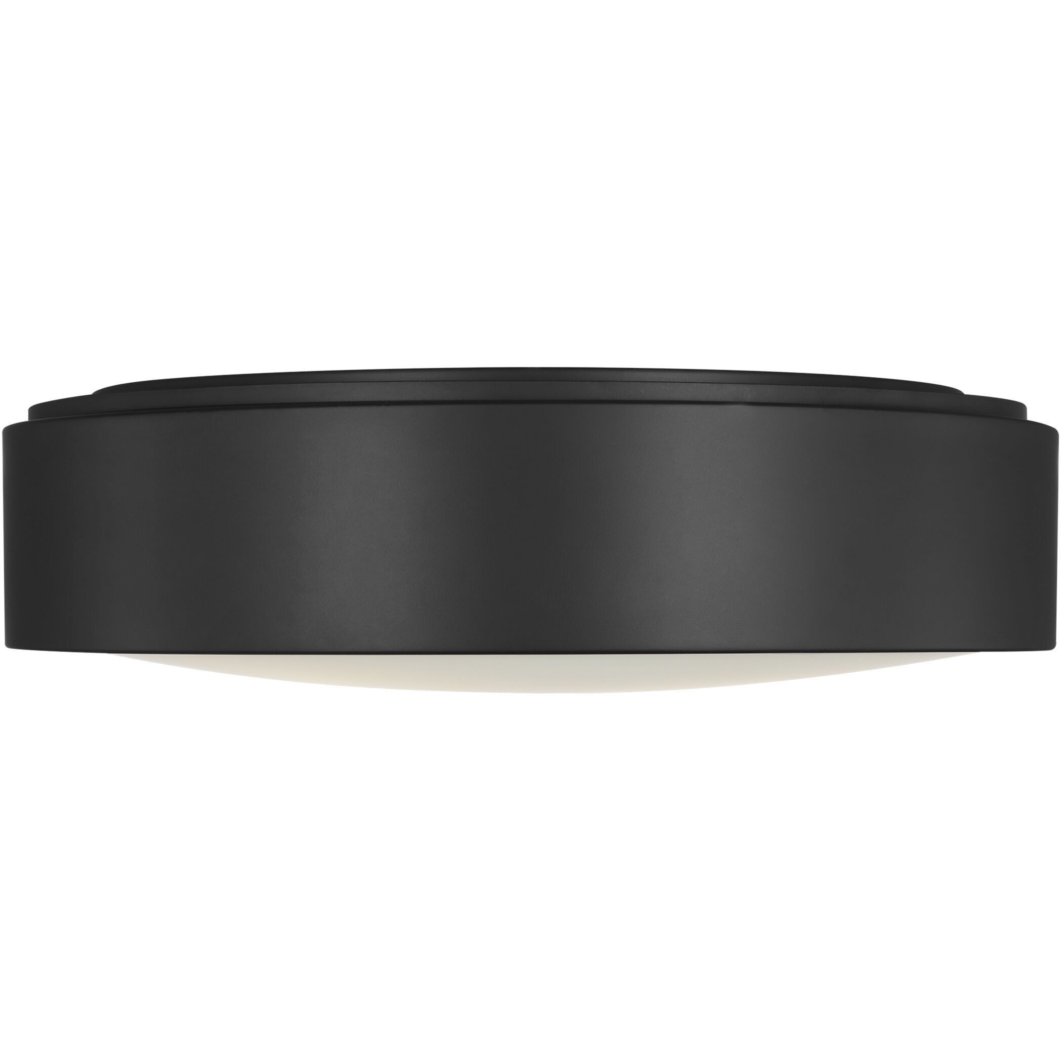 Albee 2 Light 18 inch Midnight Black Flush Mount Ceiling Light, Large