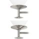 Tremolo 1 Light 8 inch Brushed Nickel and Polished Nickel Vanity Light Wall Light