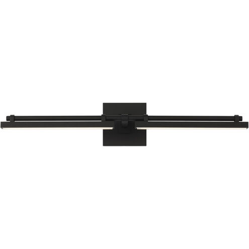 Sean Lavin Kal LED Nightshade Black Bath Light Wall Light, Integrated LED