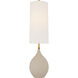 Thomas O'Brien Loren 31.25 inch 60 watt Natural Shell Table Lamp Portable Light, Large