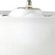 San Gabriel LED Oil Rubbed Bronze Ceiling Fan Light Kit