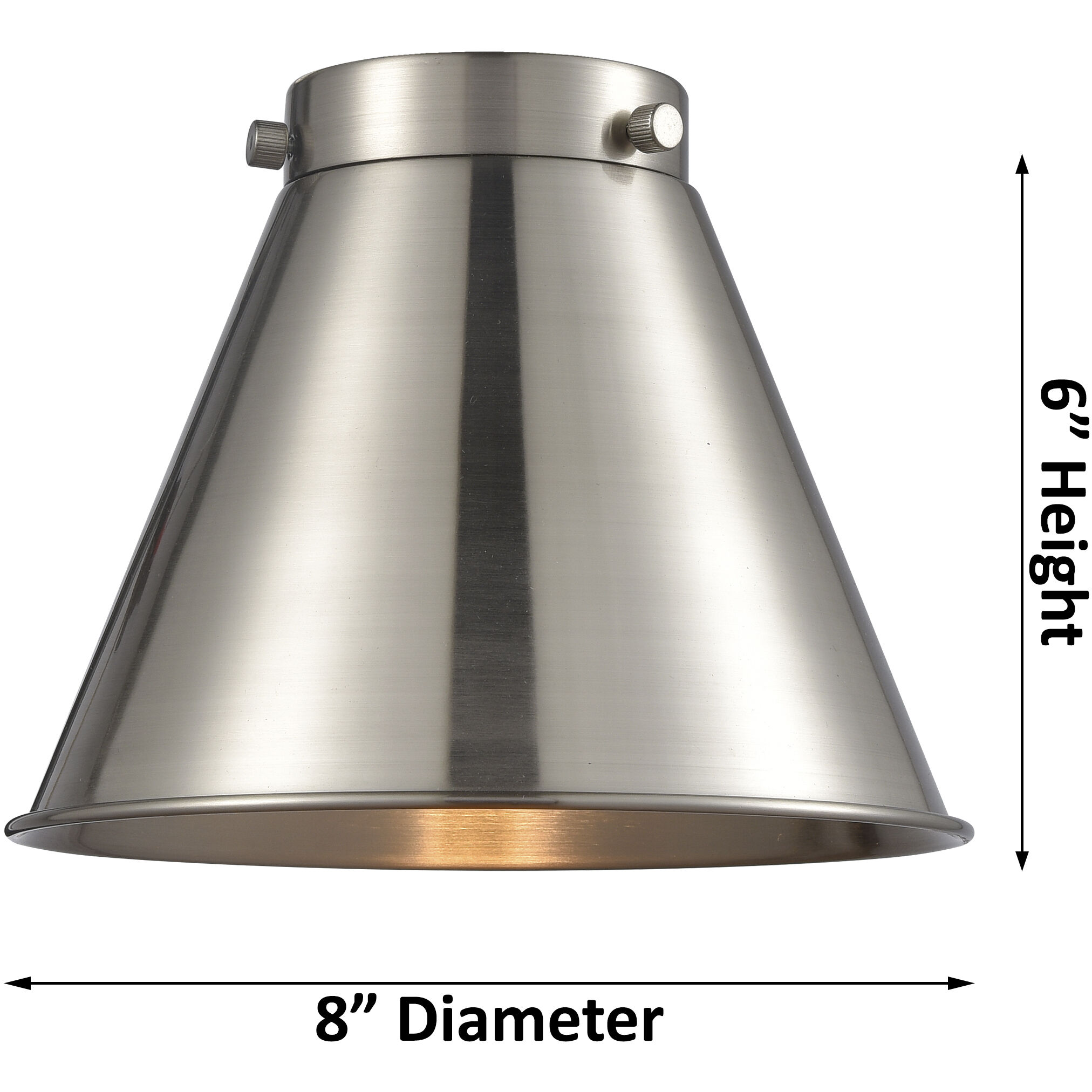 Appalachian 1 Light 8 inch Brushed Satin Nickel Mini Pendant Ceiling Light