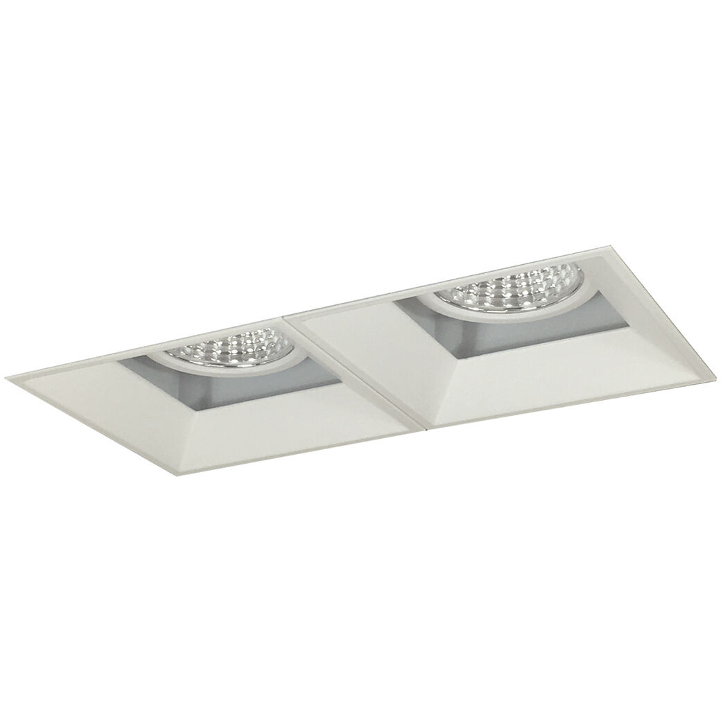 LE81 Matte Powder White Recessed