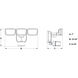 Outdoor Security LED 7 inch White Outdoor Security