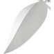 Yuriko 6 Light 66.75 inch Gesso White Chandelier Ceiling Light