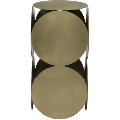 Lola 24 X 12 inch Antique Brass Side Table