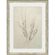Whispering Grasses Beige and Gray and Neutral and Yellow Framed Art