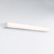Lightstick LED 49 inch Brushed Aluminum Bath Vanity & Wall Light in 49in.