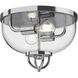 Alora Mood Lancaster 2 Light 12.63 inch Chrome Flush Mount Ceiling Light